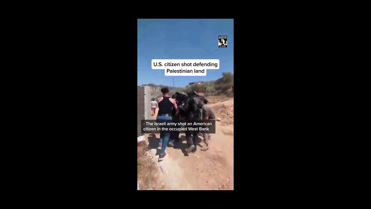 ITF shot American citizen in Westbank...