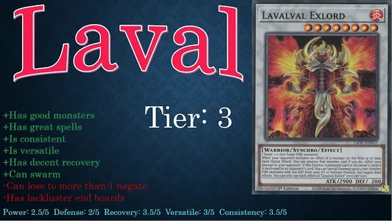 Yugioh Tier Analysis: T.G.s, Lavals & Graydles