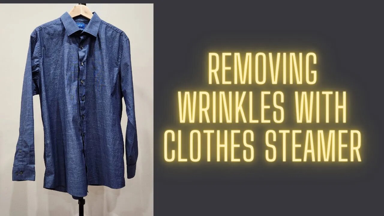 Removing Wrinkles With Clothes Steam