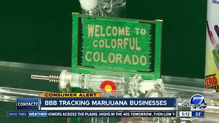 BBB tracking marijuana businesses