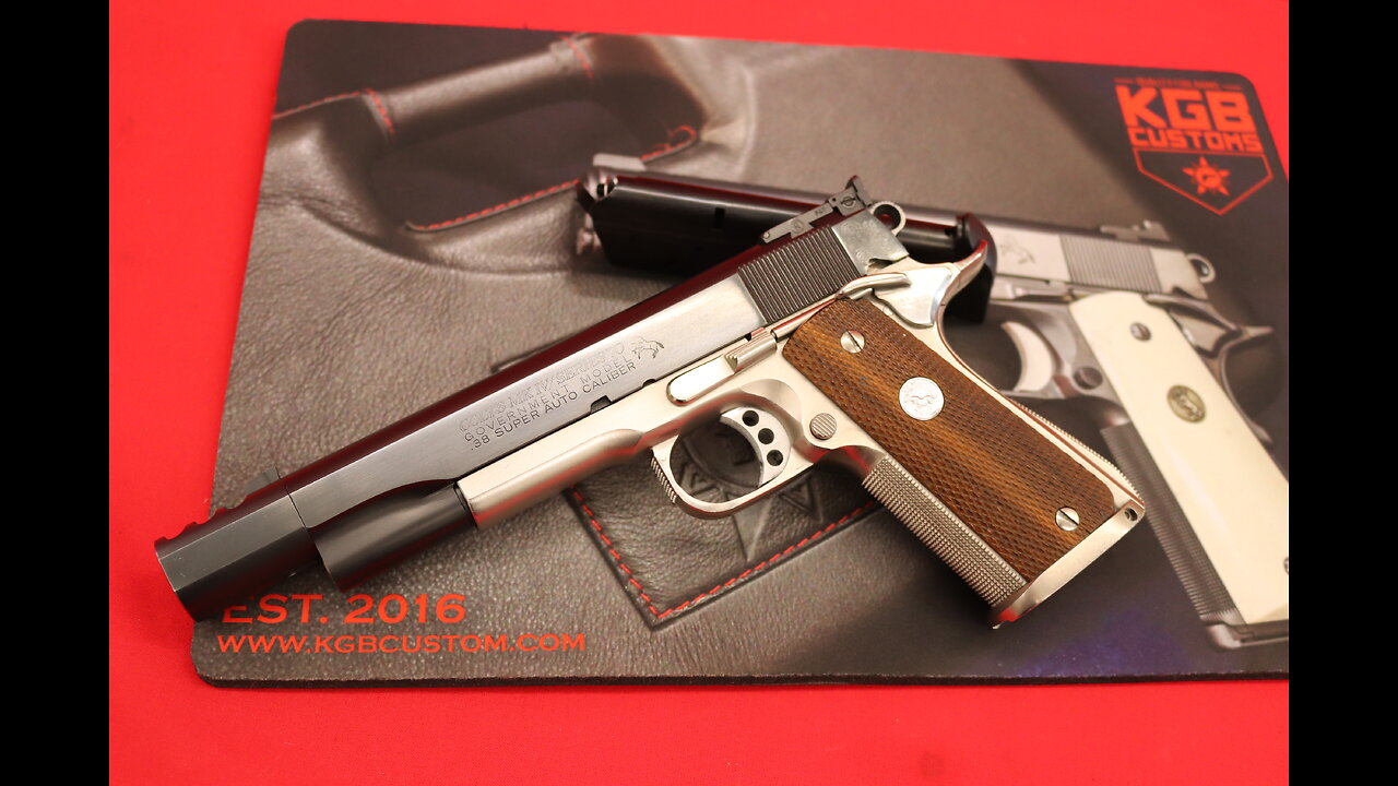 Vintage Ed Brown Custom -- 38 Super Compensated Colt 1911