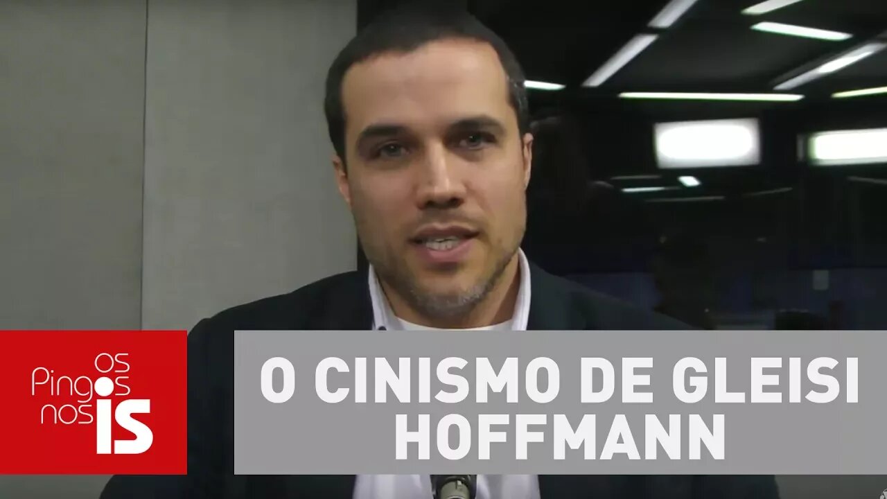 Felipe Moura Brasil: O cinismo de Gleisi Hoffmann no Foro de São Paulo