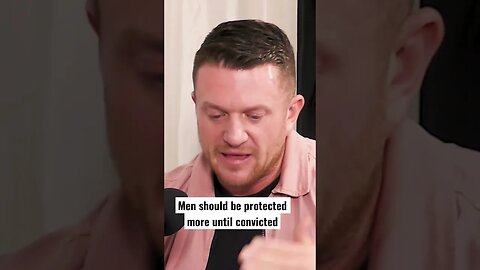 Tommy Robinson says men should be protected more