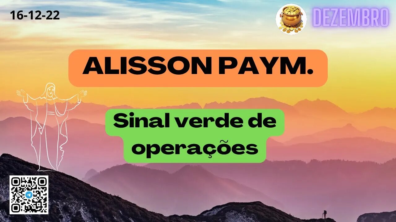 ALISSON PAYMASTER Sinal verde de operações