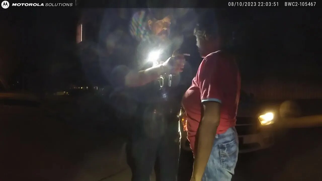 Stuttgart Arkansas PD Officer Foster Bodycam 08/10/23