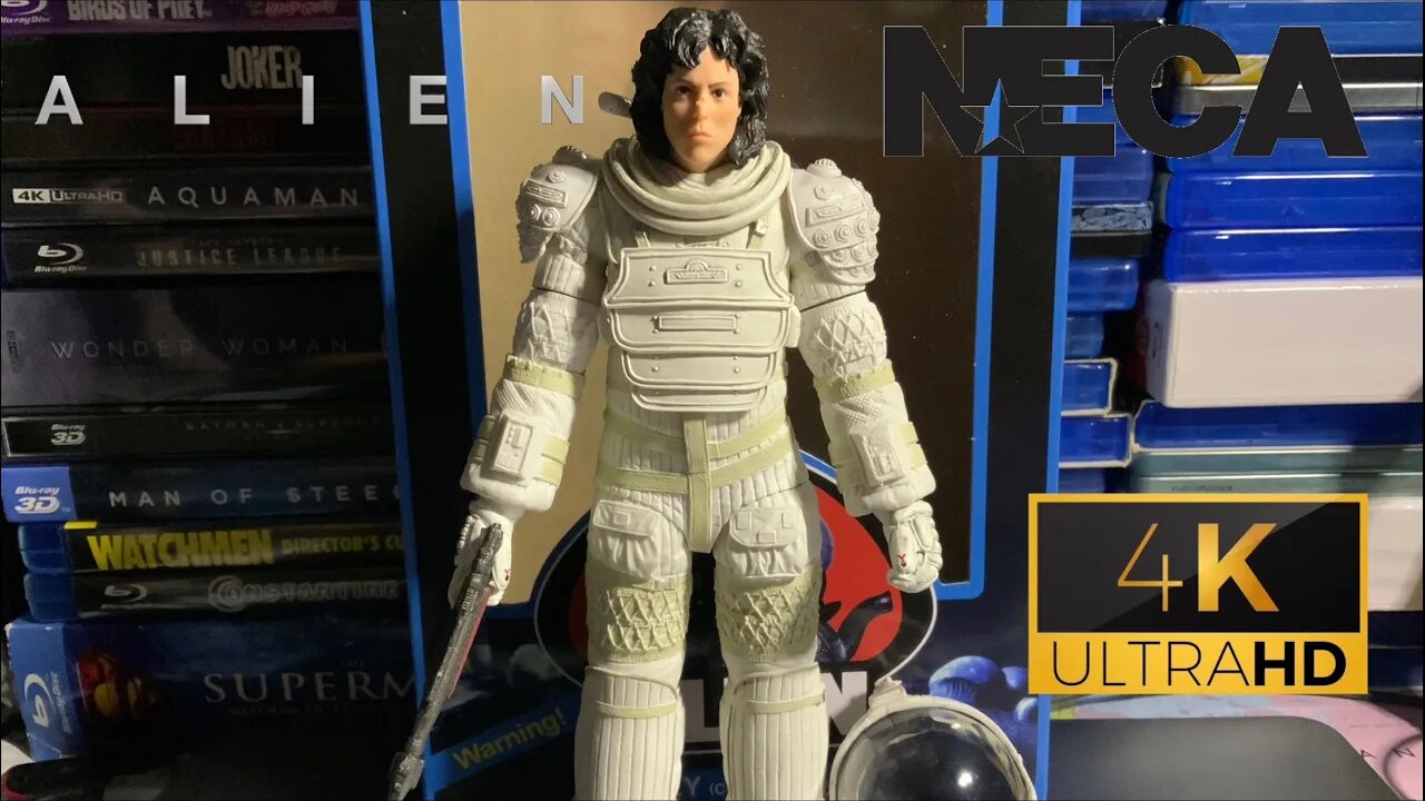 Neca Alien 40th Anniversary Ellen Ripley Compression Suit Action Figure Unboxing and Review