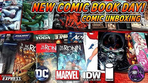 New COMIC BOOK Day - Marvel & DC Comics Unboxing January 25, 2023 - New Comics This Week 1-25-2023