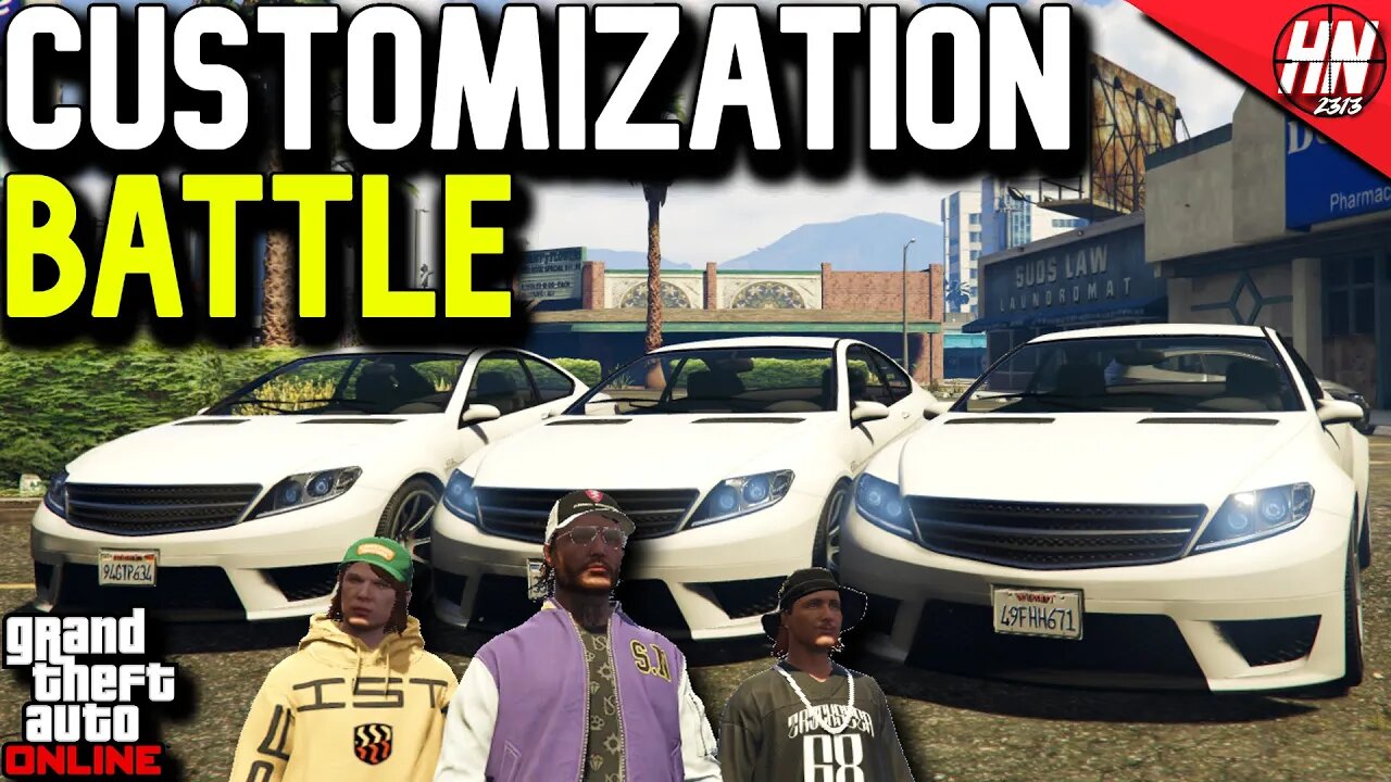 Benefactor Schwartzer Customization Battle ft. @gtanpc @twingeplaysgames | GTA Online​