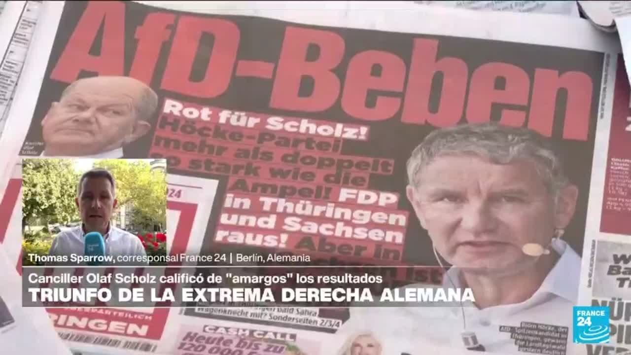 Informe desde Berlín: victoria del AfD es un riesgo para la democracia, según el Gobierno alemán