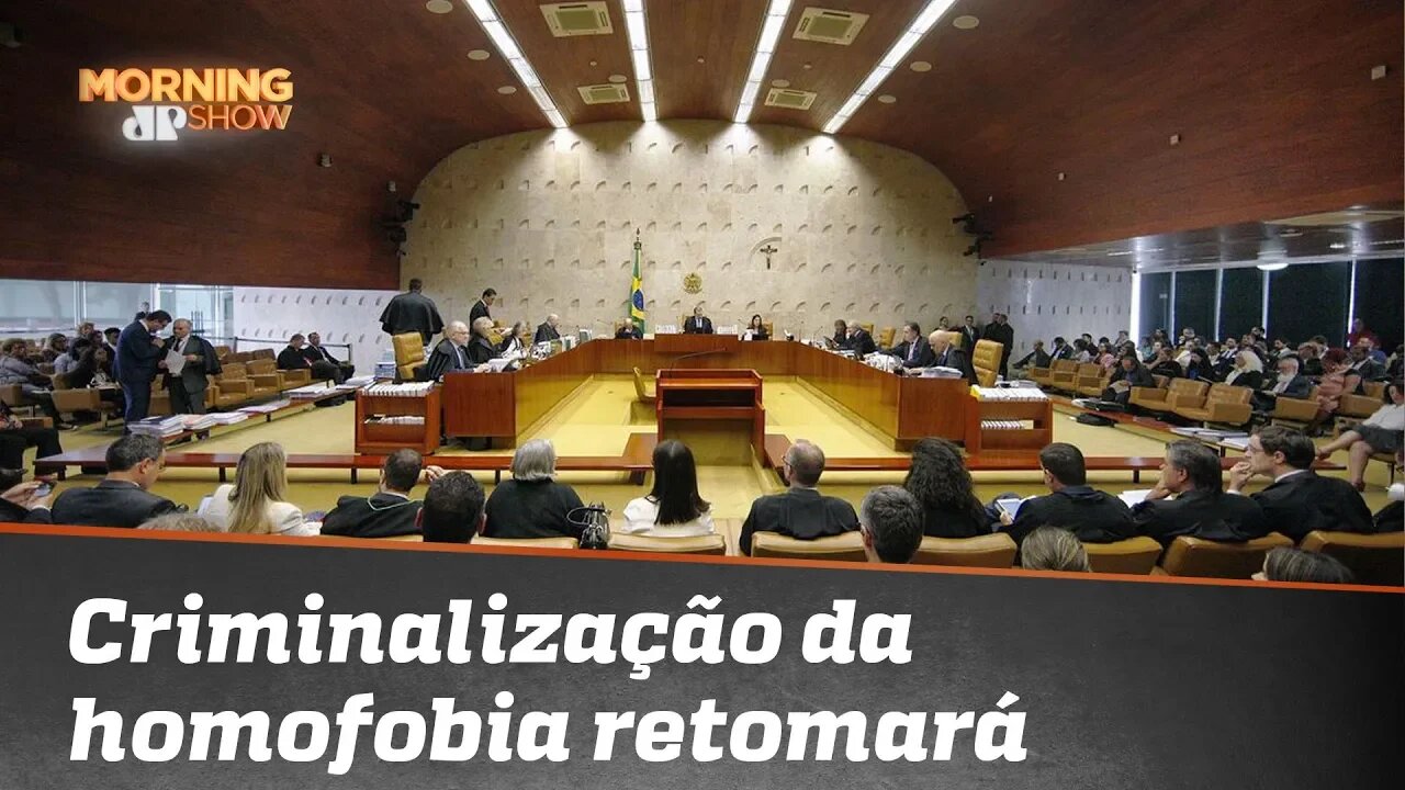 Bancada do Morning discute criminalização da homofobia; confira