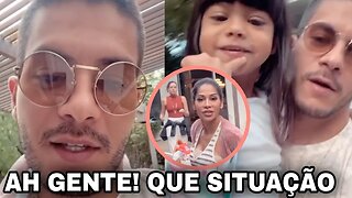 Arthur Aguiar passa por situação chata com voo, veja #arthuraguiar #maíracardi #sophia