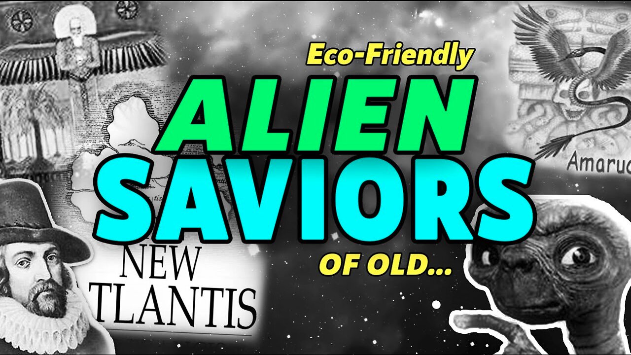 Eco-friendly | ALIEN SAVIORS of old | New Atlantis and Plumed Serpent Gods