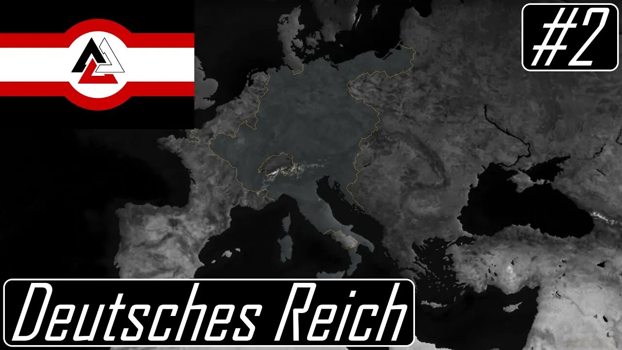 Conquering Mainland Europe | Deutsches Reich | Fuhrerreich | Addon+ | Age of History II #2