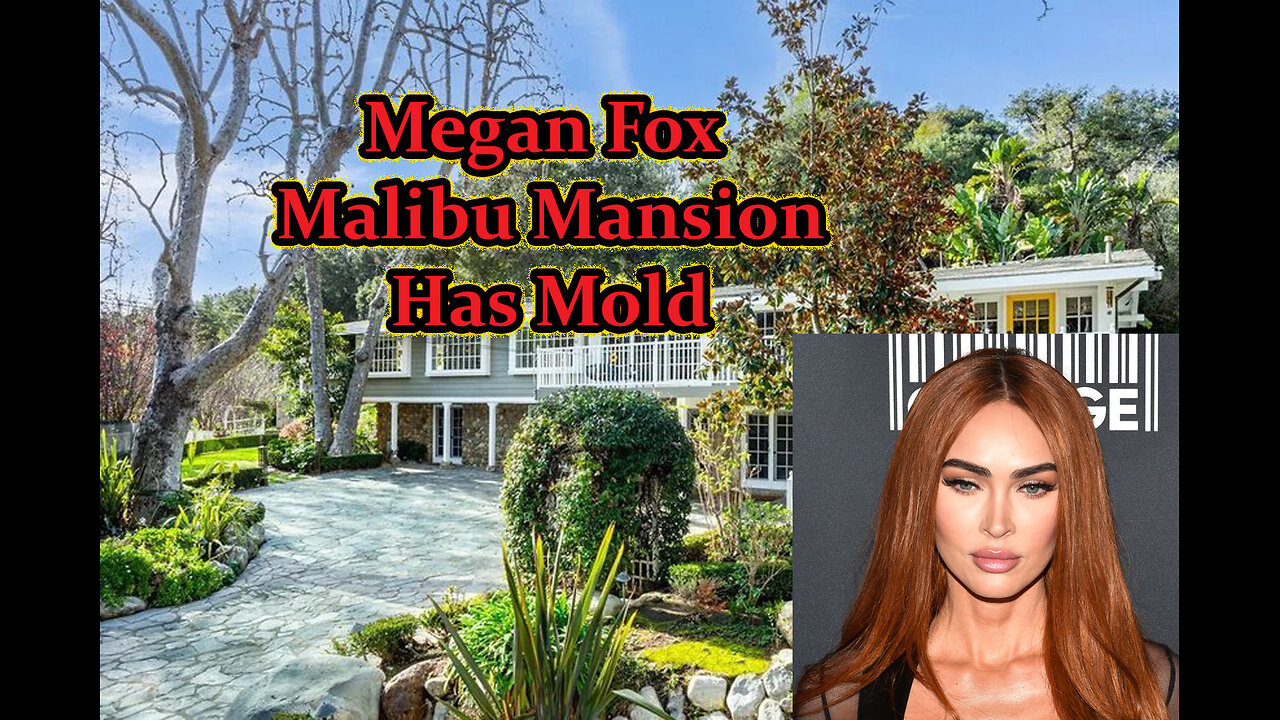 Megan Fox Has Mold In Her Malibu Mansion.