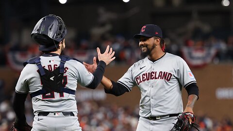 MLB Emmanuel Clase fans Matt Vierling, forces Game 5