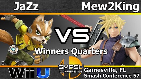 JaZz (Fox) vs. COG MVG|Mew2King (Cloud) - Winners Quarters - SC57