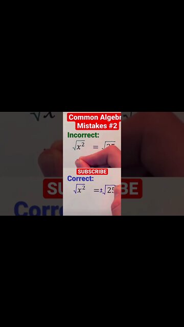 algebra mistake you don’t want to make sat math