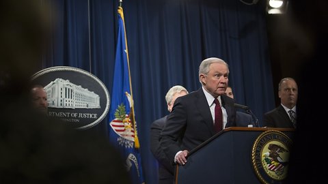 Sessions Announces Zero-Tolerance Border Policy