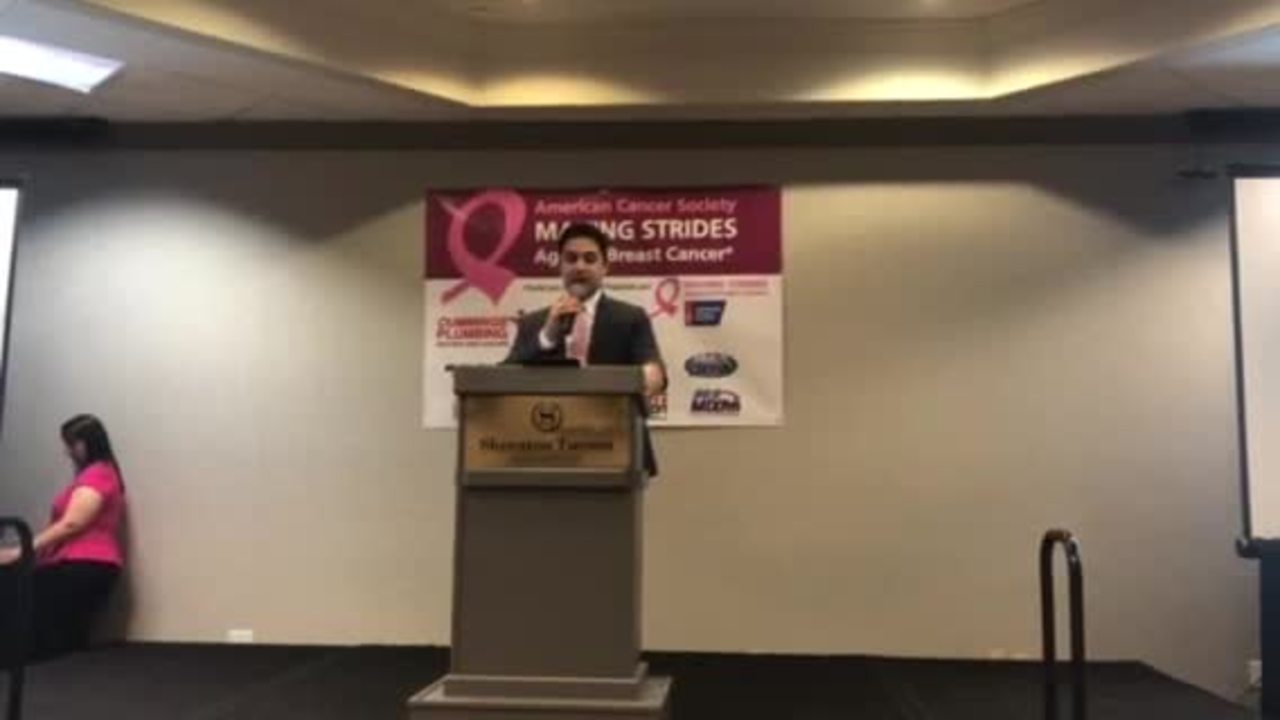 Making Strides breakfast kickoff