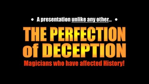 20161218 Deception To Perfection