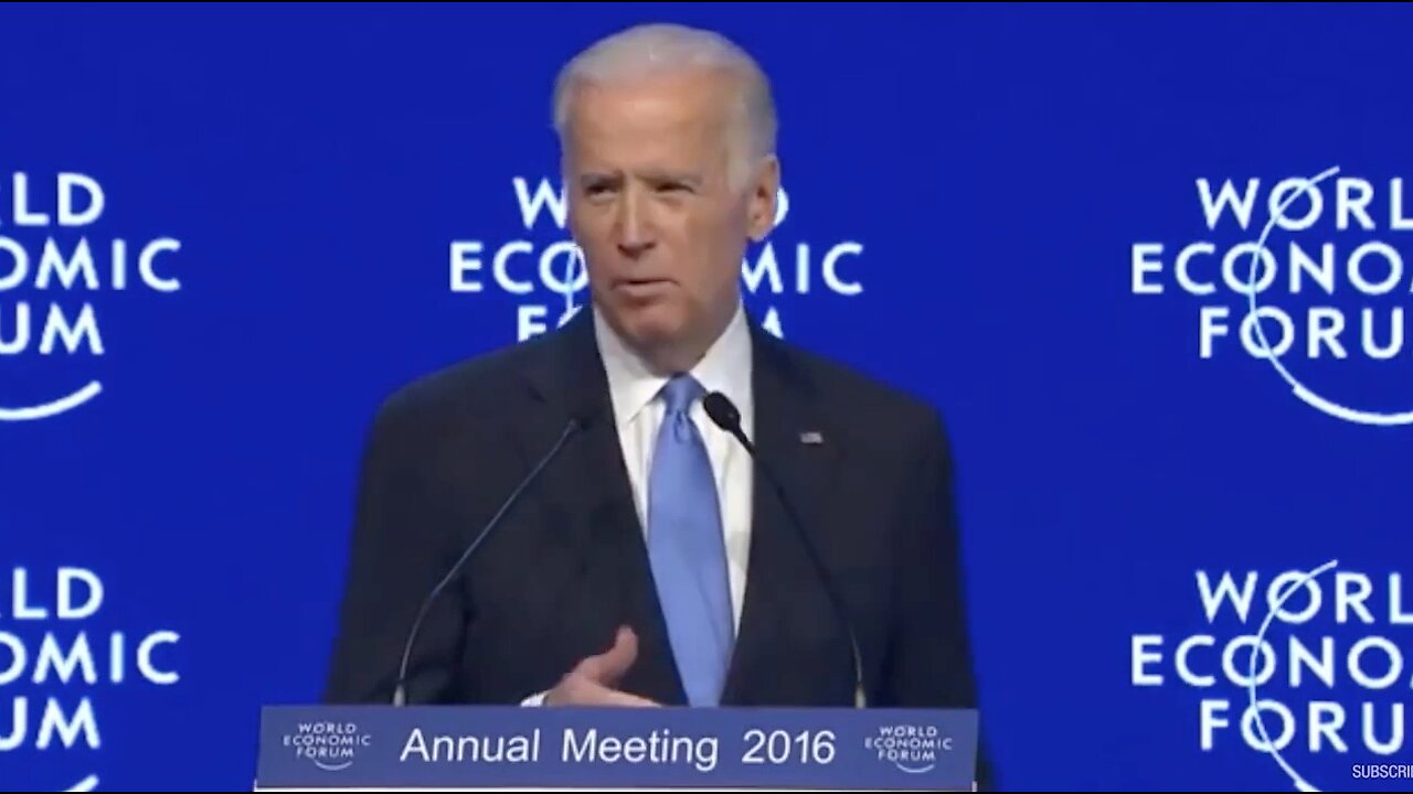 The Great Reset | "Mastering the Fourth Industrial Revolution, Will This Revolution Actually Transform the Global Economy?" - Joe Biden