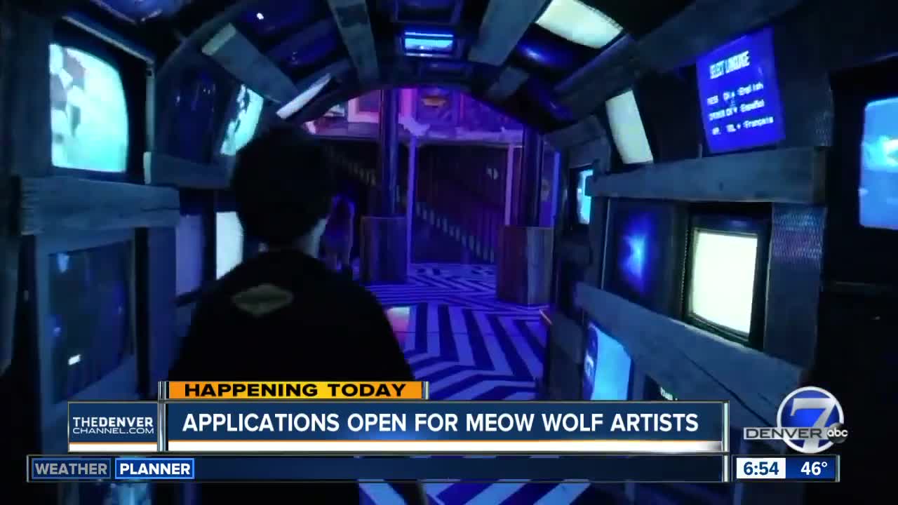 Applications for Meow Wolf artists open today