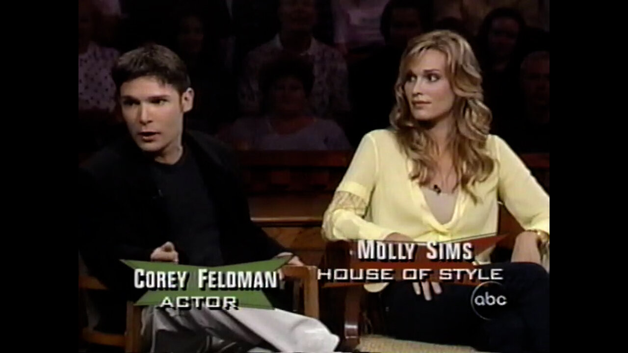 December 26, 2000 - Corey Feldman & Molly Sims on 'Politically Incorrect' (Partial)