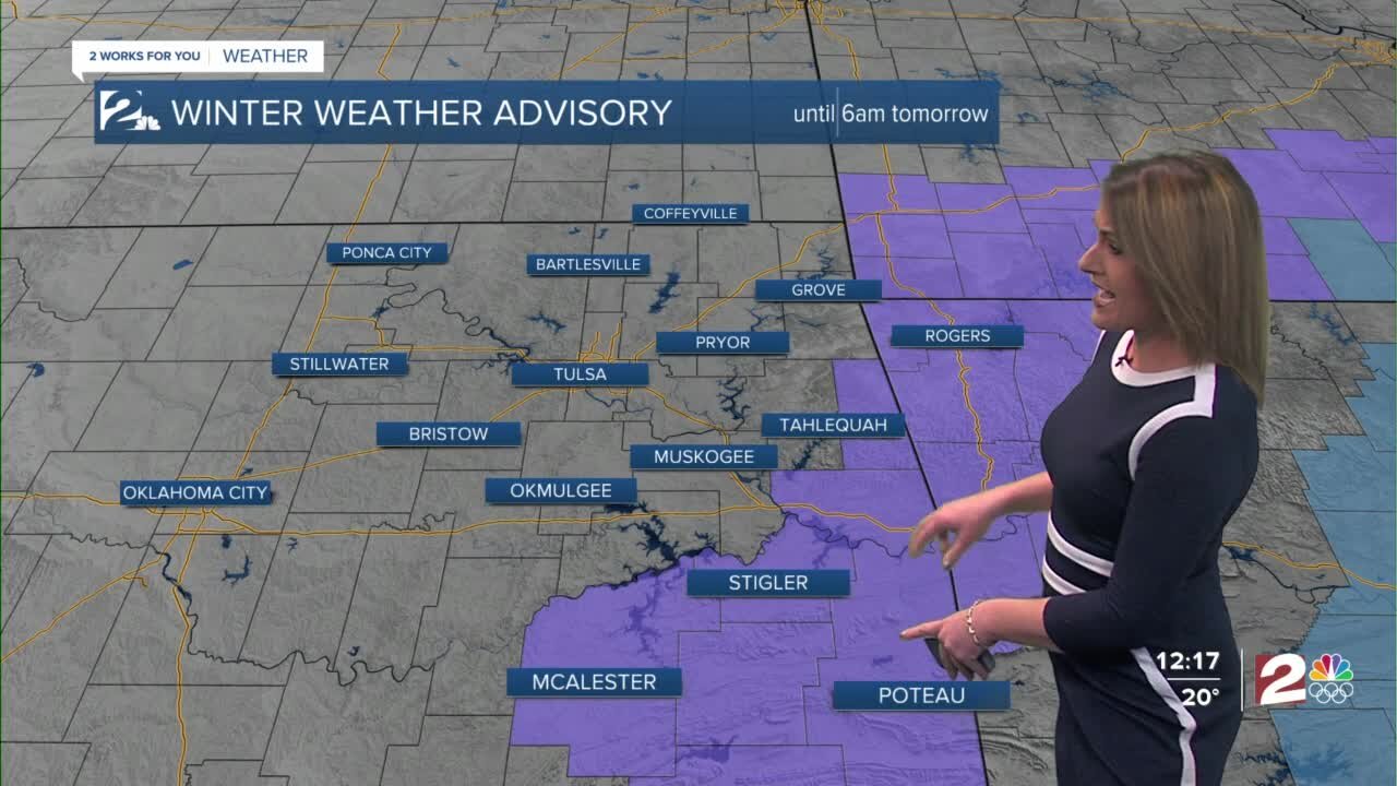 cold with more freezing drizzle on the way!