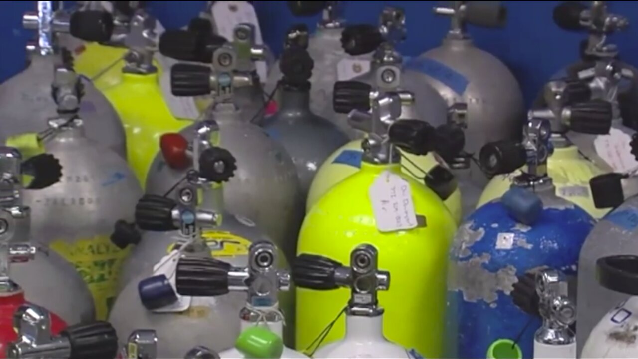 Helium shortage impacting scuba diving industry