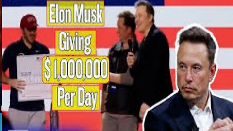 Elon Musk’s $1 Million Giveaway to Voters: is it Real ?