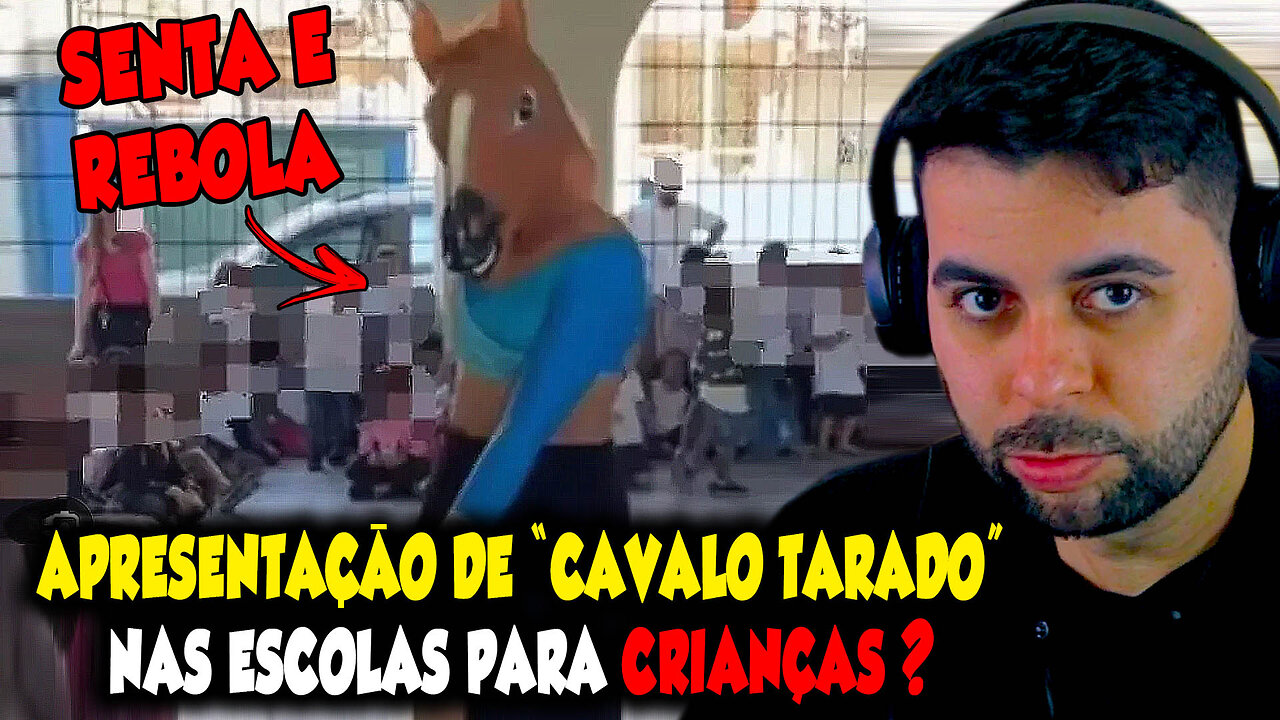 APRESENTAÇÃO DE "CAVALO TARADO" NAS ESCOLAS PARA CRIANÇAS?