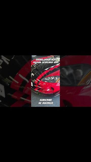 DODGE VIPER ACR no FESTIVAL INTERLAGOS 2023! #dodgeviper #brasil #supercars