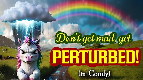 ⚡Harness Lightning-Fast Detail with ComfyUI PERTURBED + 🔮 Mask Wizardry & Fashion Secrets! 🤩