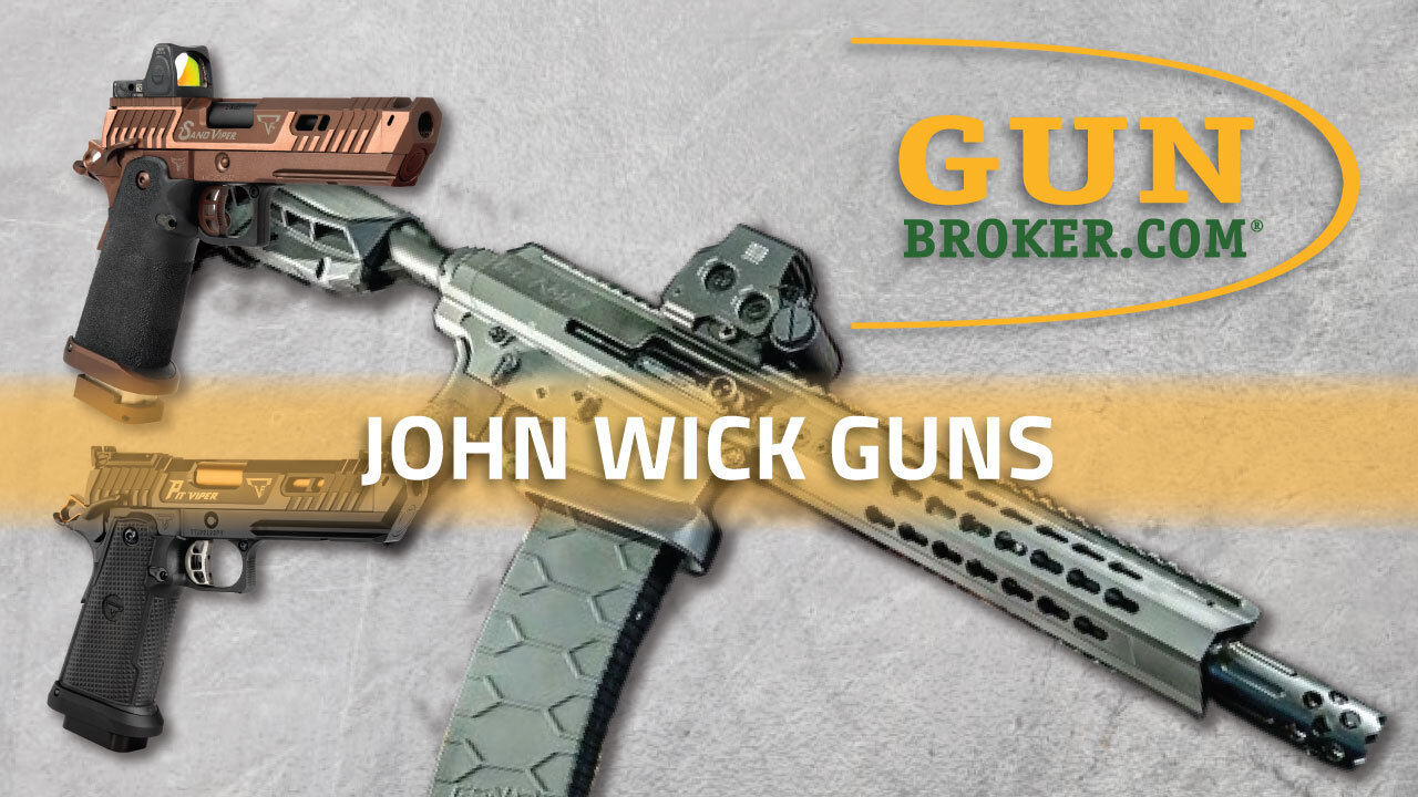 Taran Tactical Guns of the #John Wick Franchise | GunBroker #GunsofJohnWick