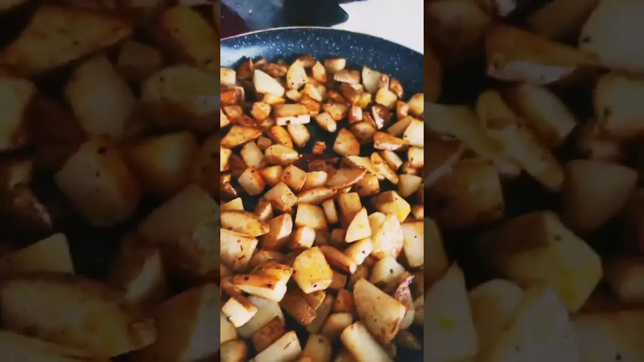 Homefries | #yummy #crispy #foodie #food #fyp #cheese