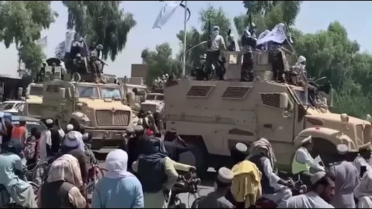 Taliban Holding Military Parades With U.S. Equipment and Weapons Left In Afghanistan By Biden