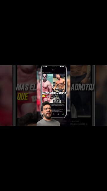 Cariani mentiu sobre o que toma?