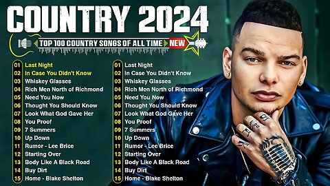 Country Songs 2024 🎶 Kane Brown, Luke Combs, Morgan Wallen, Luke Bryan, Chris Stapleton,Jason Aldean