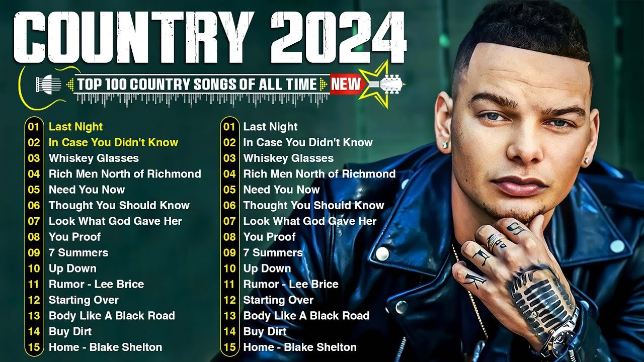 Country Songs 2024 🎶 Kane Brown, Luke Combs, Morgan Wallen, Luke Bryan, Chris Stapleton,Jason Aldean
