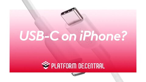 Why doesn't iPhone have USB-C instead of lightning?