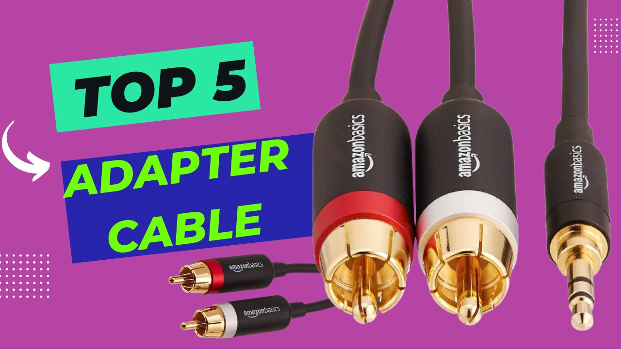 Top 5 --3.5mm adapter audio stereo 2022