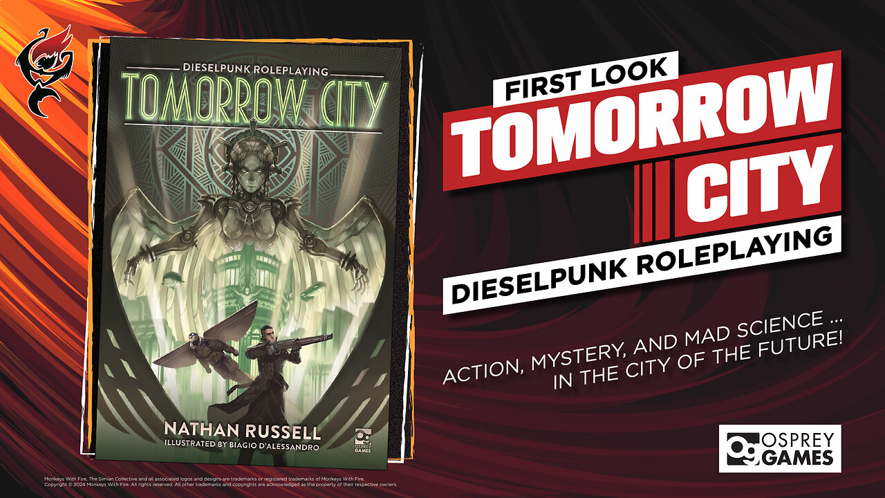 TOMORROW CITY - DIESELPUNK ROLEPLAYING || FIRST LOOK