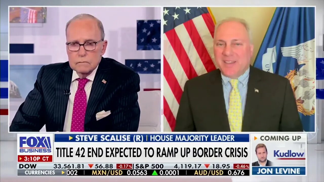 Rep. Steve Scalise says we are not in control of our own border