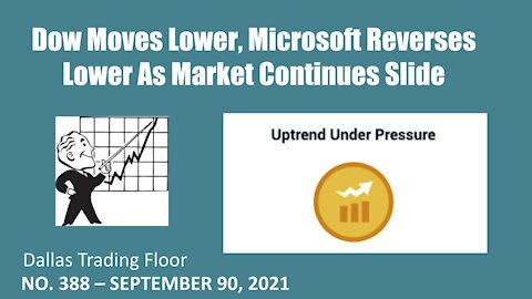 Dallas Trading Floor No 388 - Sept 30 2021