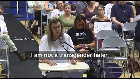 80 Year Old Grandma Tells School Board She Is Not A Transgender Hater, But Is ANGRY At Secret Policy