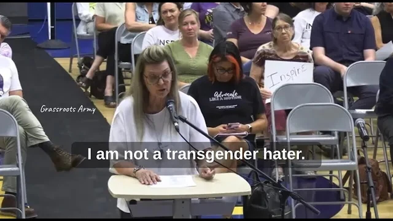 80 Year Old Grandma Tells School Board She Is Not A Transgender Hater, But Is ANGRY At Secret Policy