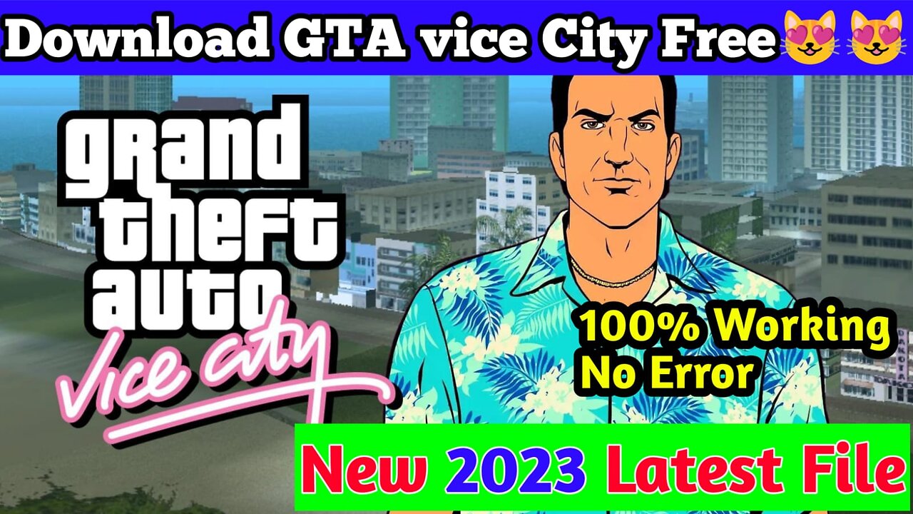 Download GTA Vice City Free Crack version