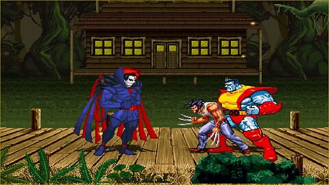 Mugen: Mister Sinister vs Logan/Colossus