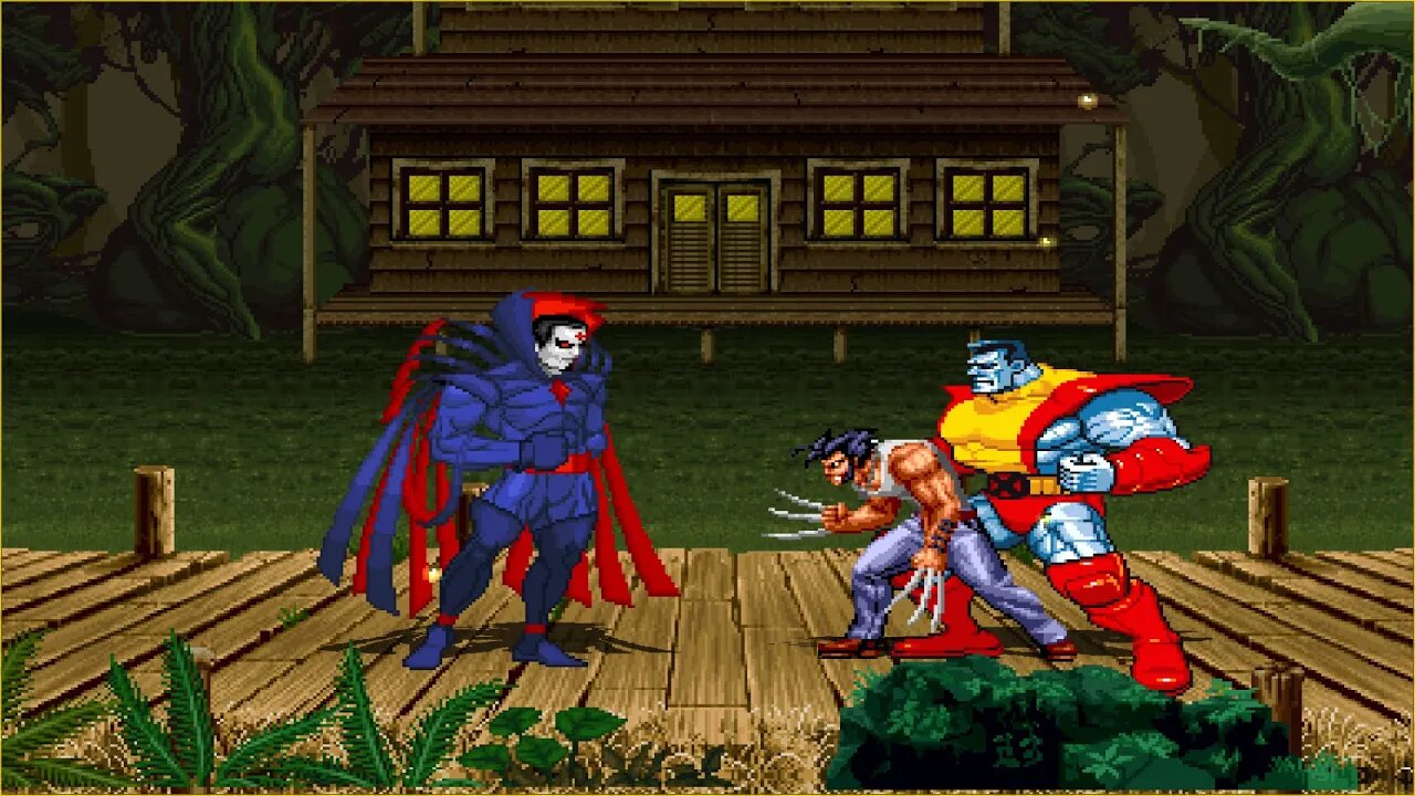 Mugen: Mister Sinister vs Logan/Colossus