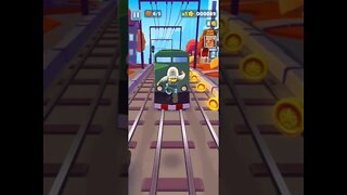 Subway Surf - my 3rd practice getting better at it 😊